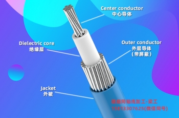 极细同轴线的结构