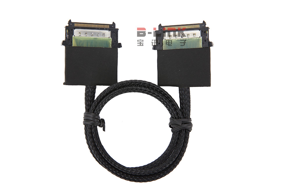 JAE-FI-RE41P焊接式，4K高清电视屏幕信号传输线_同轴线加工